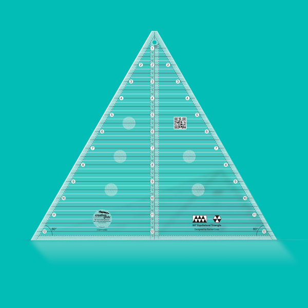 Creative Grids Half Sixty Triangle Ruler (CGRT30)