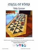 Circle of Stars Table Runner pattern pdf