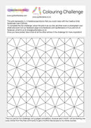 Creative Grids Spider Web Quilt Ruler CGRKA6