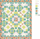 Mystery 2023 Village Green Small Dahlia 48 “x 60”