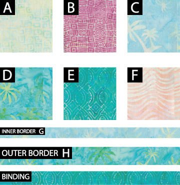 Under the Sea Mystery Quilt Oops Pack