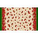 Poinsettia Greetings Double Border 31079-Y