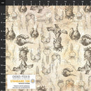 Stof  Bulbs Cream Brown 4502-989