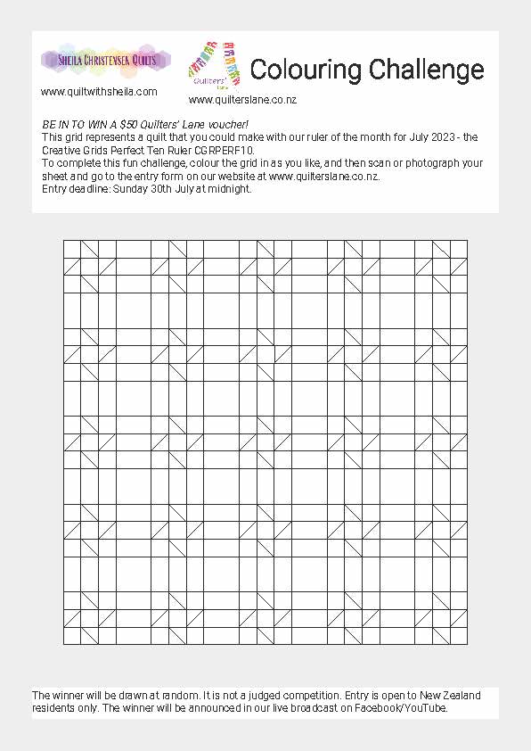 Ruler Colouring Challenge (July 2023)