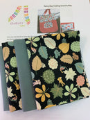 Rainy Day Folding Grocery Bag Autumn Blue