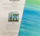 African Silhouette Giraffe Panel & Pattern Kit Australian Batik
