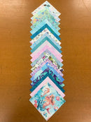 Mermaid Lagoon Charm Squares 40 x  5"