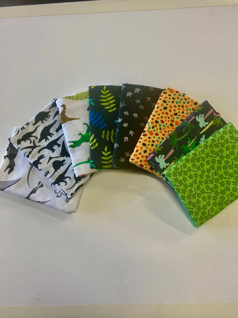 Fat Quarter Bundle Dinosaurs