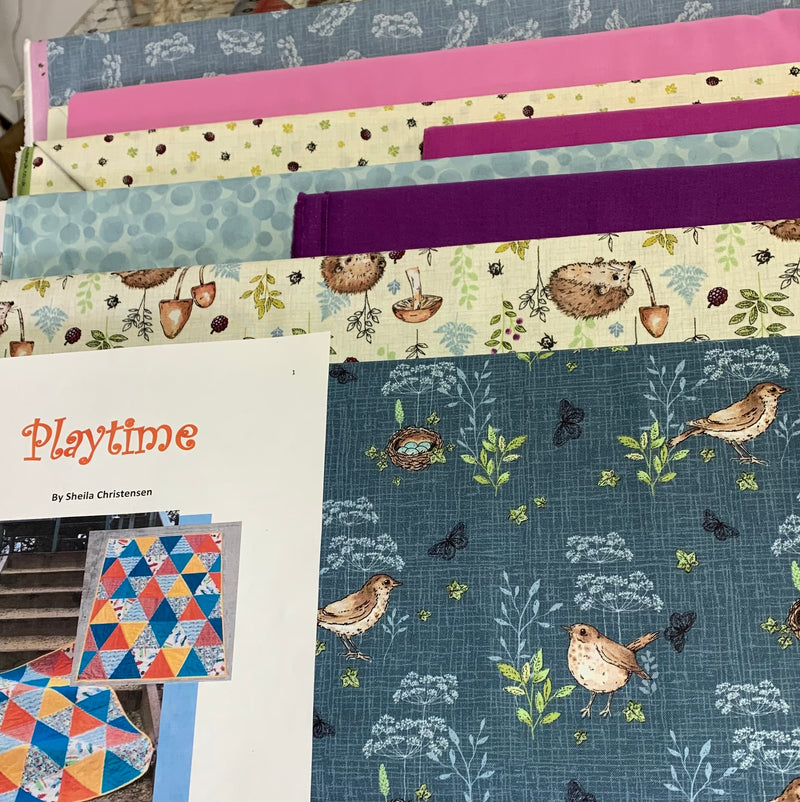 Playtime Quilt Kit Woodland Friends