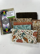 Hexagon Braid Runner Kit Traditional William Morris Autumn