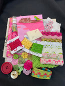 Slow Stitching Starter Kits Pink Hippo