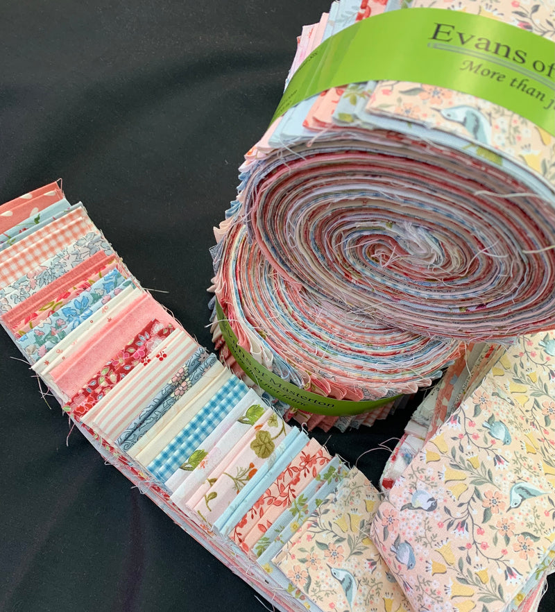 Charming Pink & Blue Jelly Roll