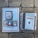 Mushroom Corner Tri Fold Organiser Kit & Pattern Lynette Anderson KY137