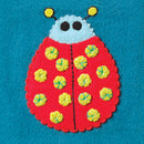 Sue Spargo Pre-cut Wool Applique Pack Ladybug