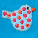 Sue Spargo Pre-cut Wool Applique Pack Polka Dot Bird