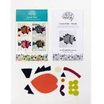 Precut Wool Applique Peach Fish  Kits by Wendy Williams