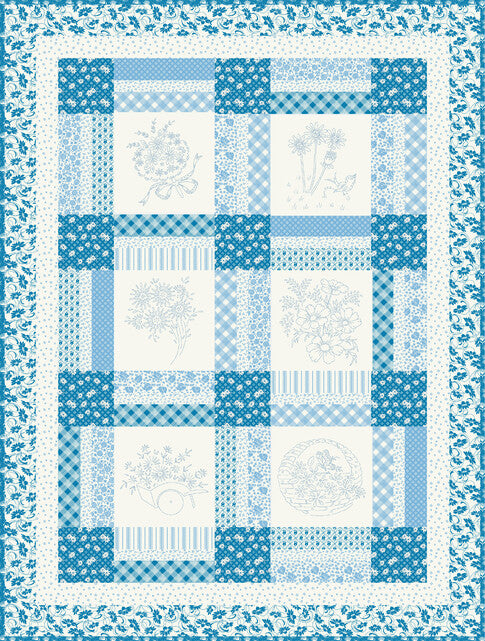 Daisy’s Blueworks Quilt