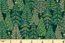 Christmas Enchanted Forest Green