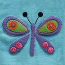 Sue Spargo Pre-cut Wool Applique Pack Butterfly