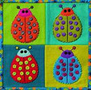 Sue Spargo Pre-cut Wool Applique Pack Ladybug