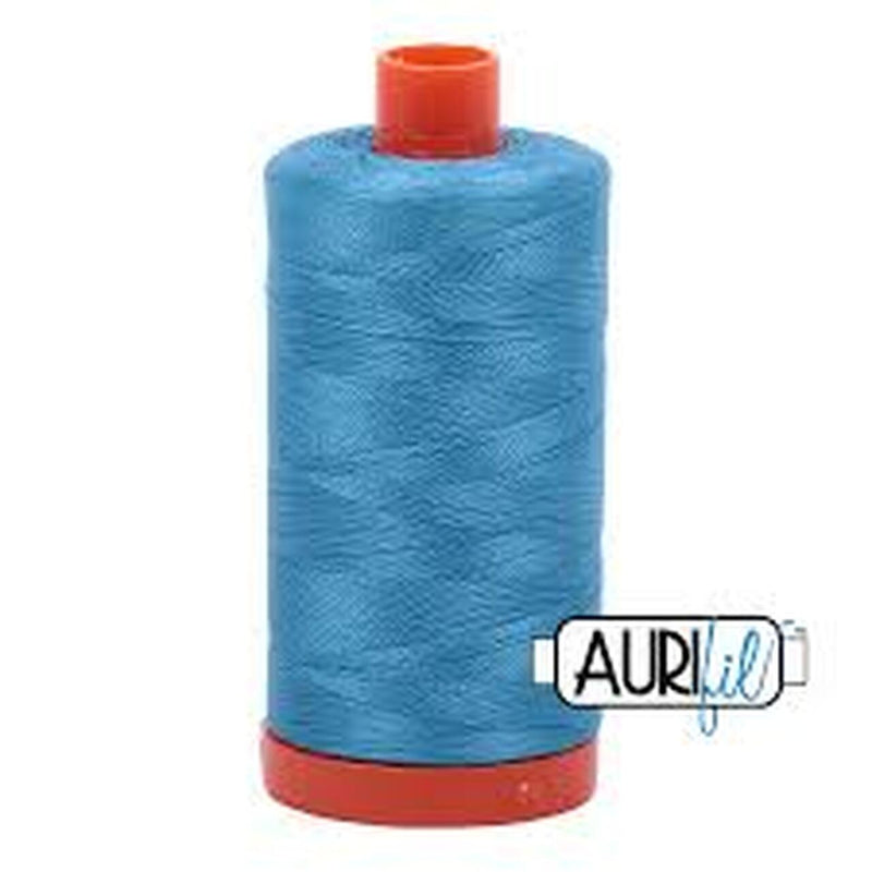 Aurifil Cotton Thread Solid 50wt 1422yds 1320 Bright Teal