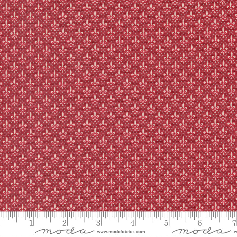 Fleur de Lis Red 13948-14