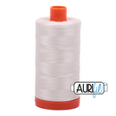 Aurifil Cotton Thread Solid 50wt 1422yds Muslin 2311