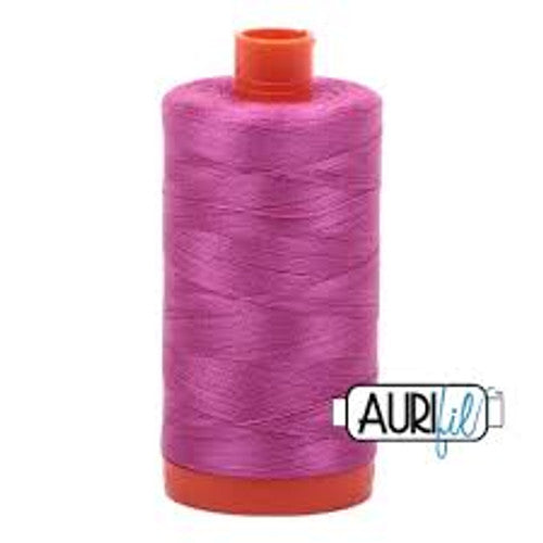 Aurifil Cotton Thread Solid 50wt 1422yds 2588 Light Magenta