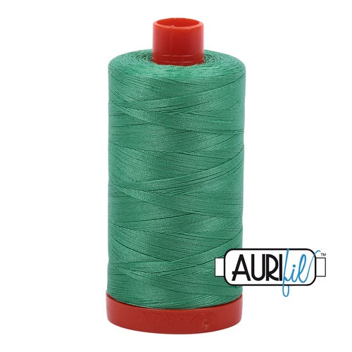 Aurifil Cotton Thread Solid 50wt 1422yds Light Emerald 2860