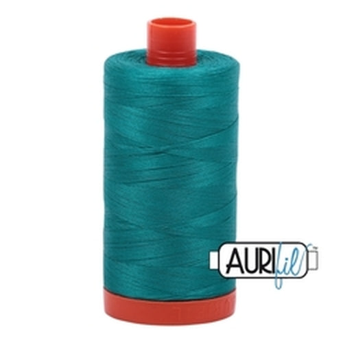 Aurifil Cotton Thread Solid 50wt 1422yds Jade 4093
