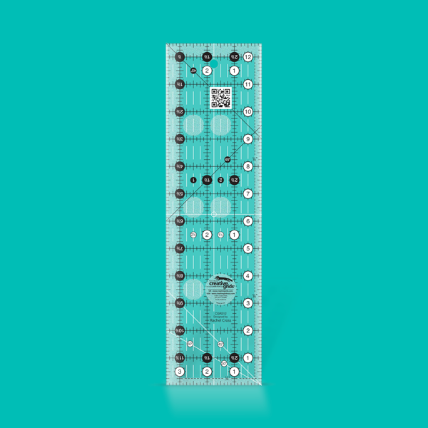 Creative Grids Quilt Ruler 3-1/2in x 12-1/2in CGR312