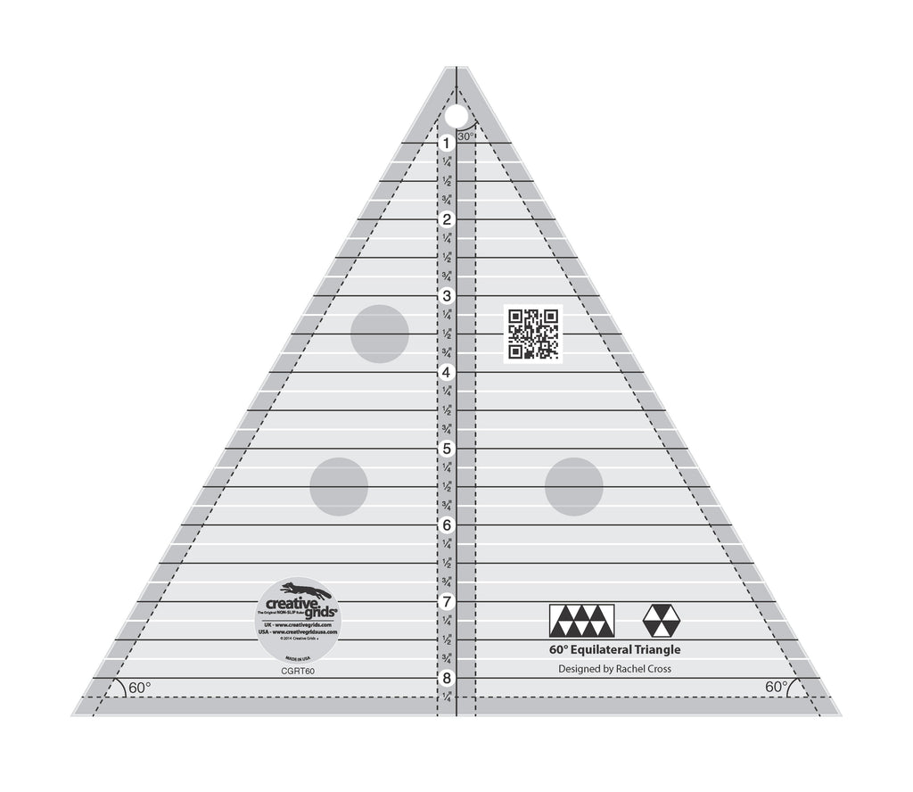 Creative Grids Stripology Squared Quilting Ruler Template CGRGE2 for sale  online