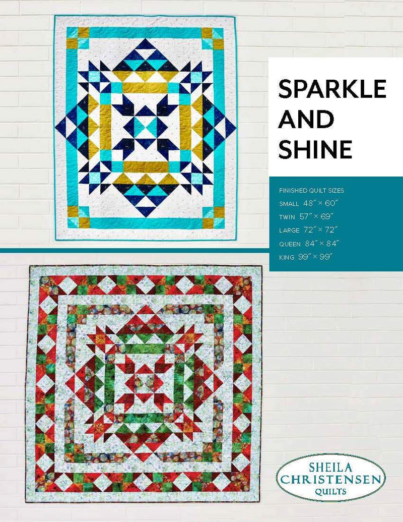Sparkle and Shine Pattern printed