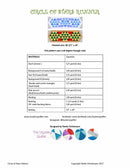 Circle of Stars Table Runner pattern pdf