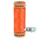 Cotton Mako Thread 80wt 280m DUSTY ORANGE 1154