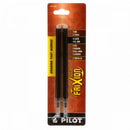 Frixion Clicker Pen Black Fine Point 0.7mm Refill 2pk