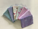 Fat Quarter Bundle Blue and Lavenders