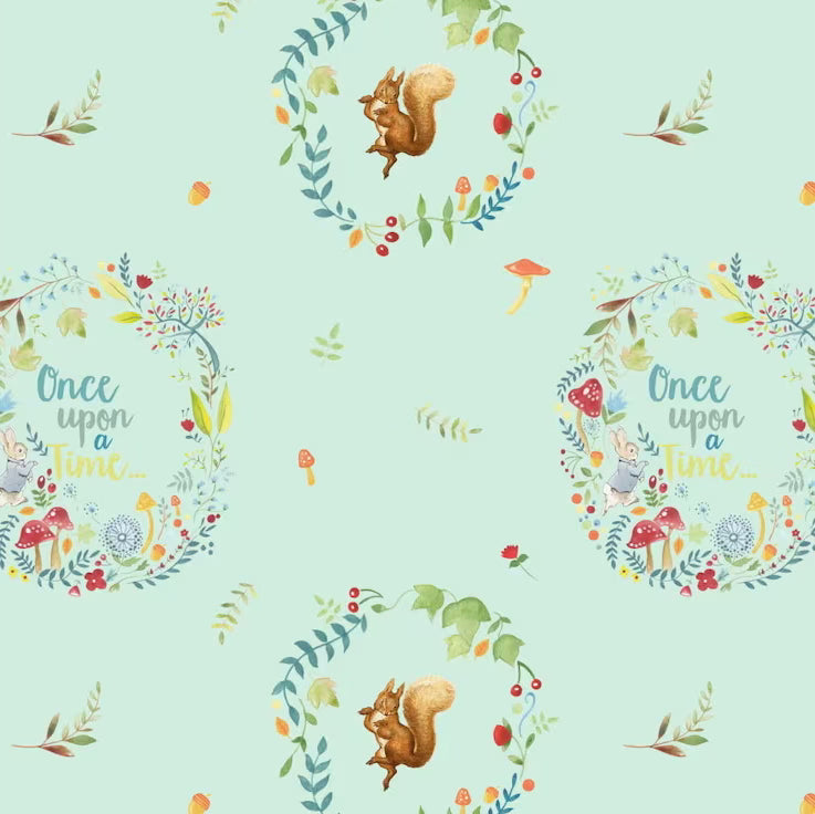 Peter Rabbit Peter Rabbit Dance Squirrel Digital/Organic Cotton