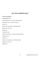 Jelly Roll Sandwich Quilt pdf