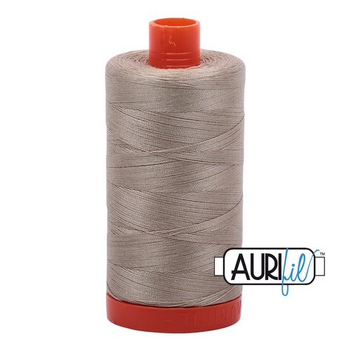 Aurifil Cotton Thread Solid 50wt 1422yds Stone 2324