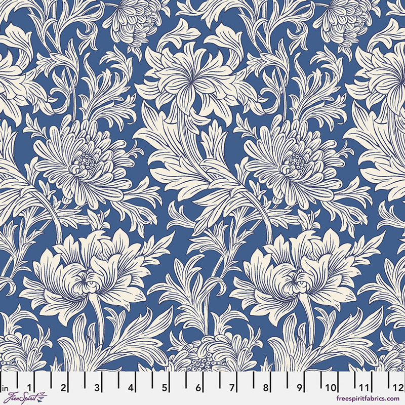 Chrysanthemum Tonal - Blue || Wandle