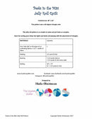 Peaks in the Mist Jelly Roll Quilt Pattern