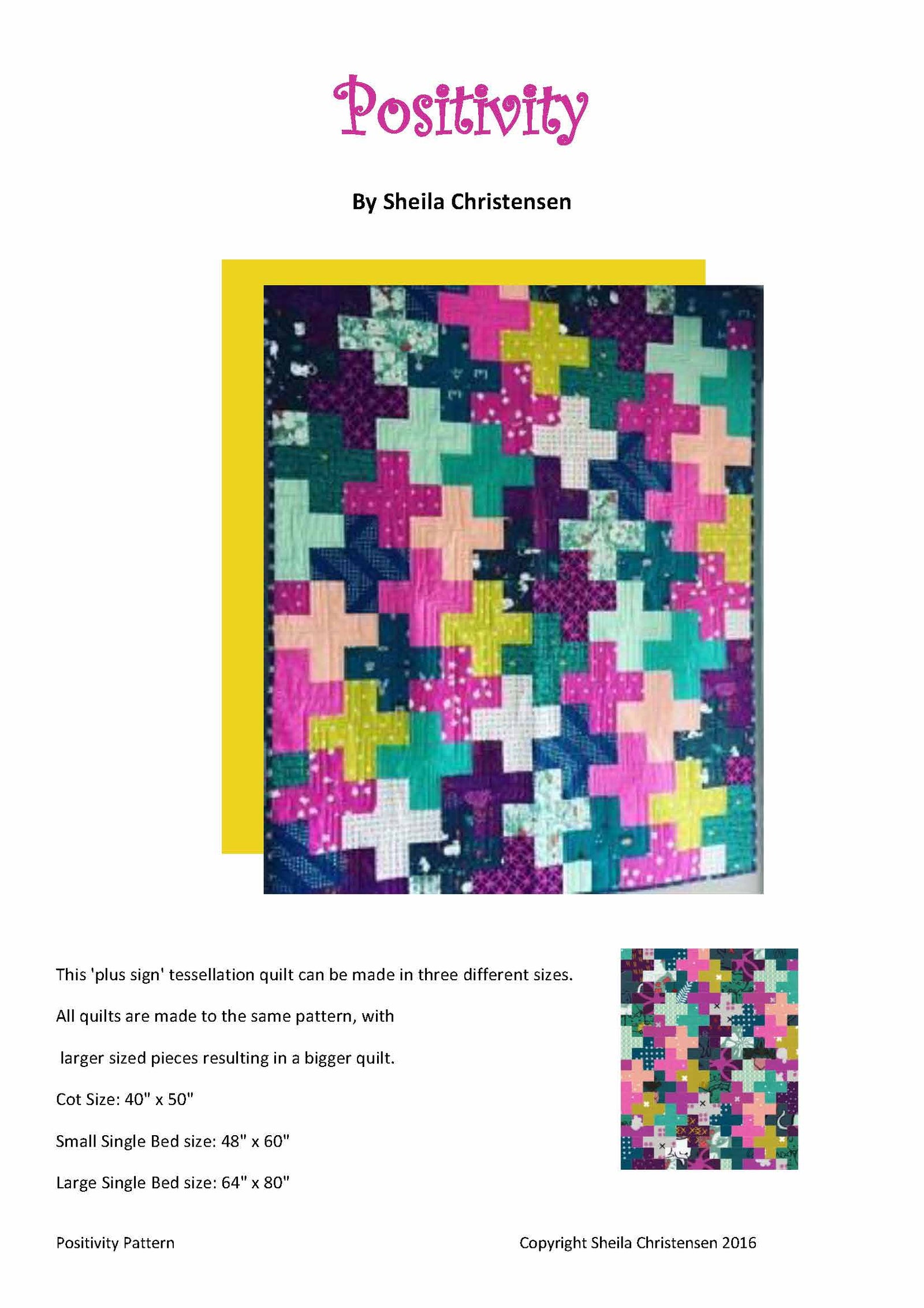 Positivity Pattern pdf