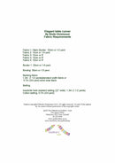 Elegant Table Runner - Pattern pdf