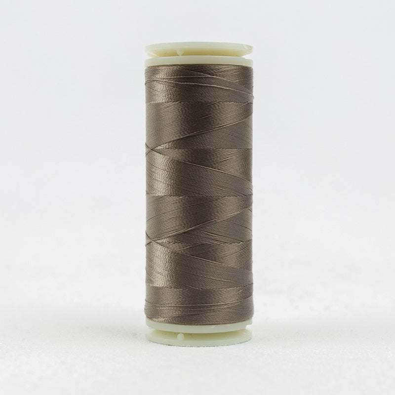 Invisafil Solid 100wt Polyester Thread 400m Brown Grey 114